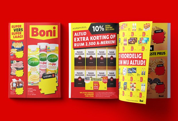 reclamefolders supermarkten