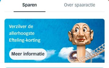 korting efteling ah